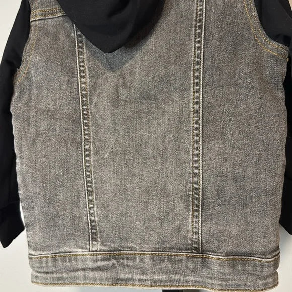 Little Bipsy Hooded Denim Jacket 12-18M-NWT