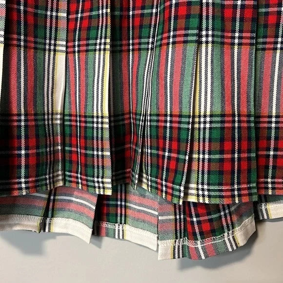 Aerie Plaid Pleated Skirt Size Small-NWT