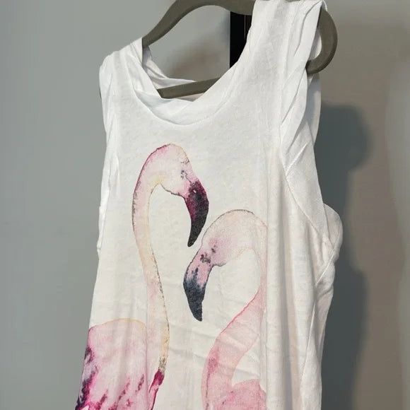 Chaser Kids Girls Flamingo Love Tank Top