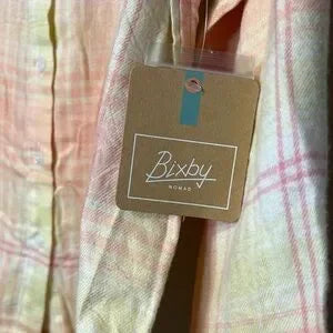 Bixby Nomad Kids Stitch Fix Plaid Button Down Top-Small
