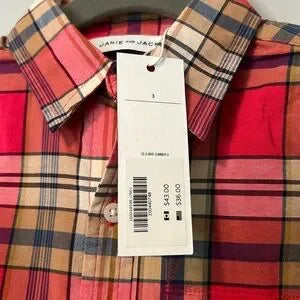 Janie and Jack Button Down Striped Top Boys-3T
