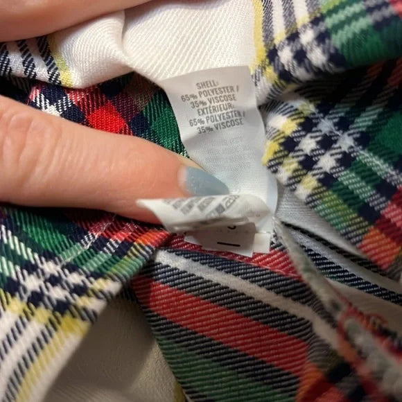 Aerie Plaid Pleated Skirt Size Small-NWT