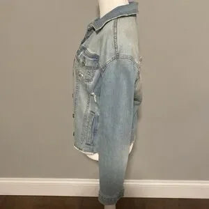 Hollister Co. Denim Jean Jacket Women-Small