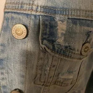 Hollister Co. Denim Jean Jacket Women-Small