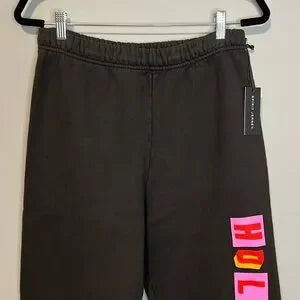 Spirit Jersey Hollywood Black Sweatpants-Medium